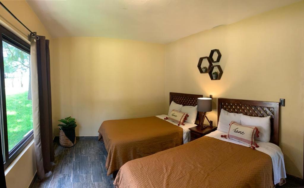 Cabana No.6 Puerta Del Bosque Mazamitla. Bagian luar foto